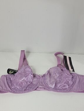 Simone Perele Nina Lavender Lace Bra. Size Fr 90C = 34C